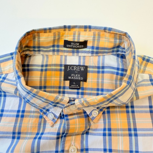 Men’s J. Crew Long Sleeve Shirt Slim Untucked Size Large - Picture 3 of 6